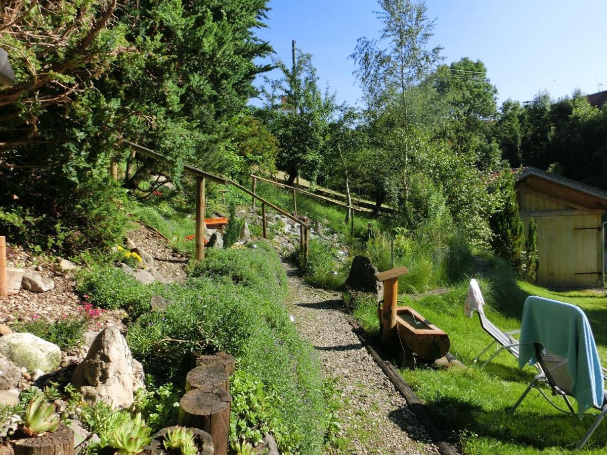 Log Cabin In Bavaria With Covered Terrace Villa ชไตน์กาเดน ภายนอก รูปภาพ