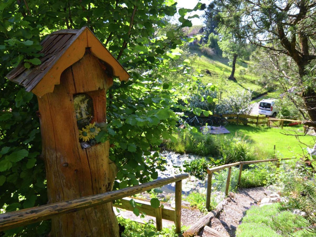 Log Cabin In Bavaria With Covered Terrace Villa ชไตน์กาเดน ภายนอก รูปภาพ